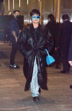 DEMI LOVATO Out for Dinner at Nobu in New York 09/30/2021