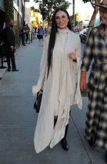 DEMI MOORE Arrives at Brian Bowen Smith