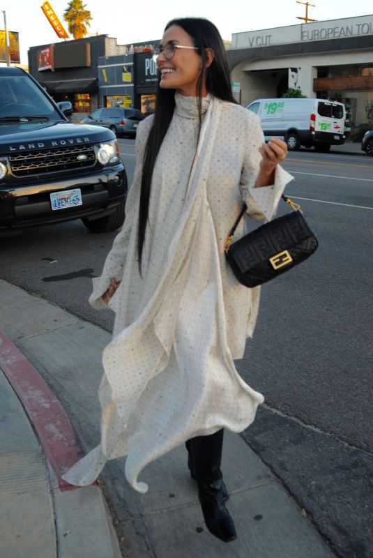 DEMI MOORE at Casa Del Sol in West Hollywood 10/21/2021