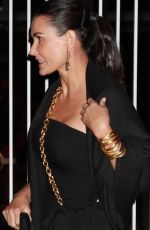 DEMI MOORE Leaves Elle 2021 Woman in Hollywood Event in Los Angeles 10/19/2021