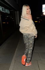 DEMI SIMS Arrives at Tape Nightclub in London 10/23/2021