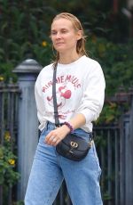 DIANE KRUGER in Denim Out in New York 10/14/2021