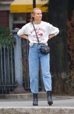 DIANE KRUGER in Denim Out in New York 10/14/2021