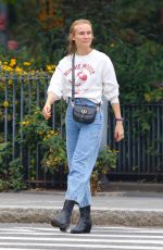DIANE KRUGER in Denim Out in New York 10/14/2021