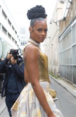 DIDI-STONE OLOMIDE Arrives at Vivienne Westwood Show at Paris Fashion Week 10/02/2021