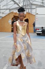 DIDI-STONE OLOMIDE Arrives at Vivienne Westwood Show at Paris Fashion Week 10/02/2021