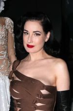 DITA VON TEESE at CineMode by Jean Paul Gaultier: Press Preview at Paris Fashion Week 10/03/2021