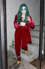 DOVE CAMERON Leaves a Halloween Party in Hollywood 10/30/2021
