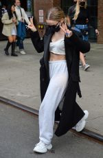 DOVE CAMERON Out and About in New York 10/06/2021