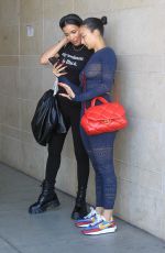 DRAYA MICHELE Out with a Friend in Beverly Hills 10/27/2021