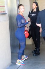 DRAYA MICHELE Out with a Friend in Beverly Hills 10/27/2021