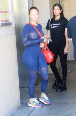 DRAYA MICHELE Out with a Friend in Beverly Hills 10/27/2021