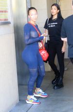 DRAYA MICHELE Out with a Friend in Beverly Hills 10/27/2021