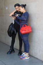 DRAYA MICHELE Out with a Friend in Beverly Hills 10/27/2021