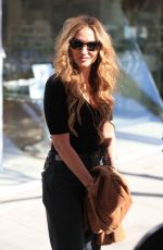 DREA DE MATTEO Leaves Il Pastaio in Beverly Hills 10/19/2021