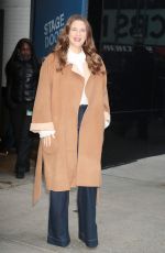 DREW BARRYMORE Arrives at Late Show with Stephen Colbert in New York 10/27/2021
