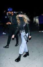 DYAN CANNON Arrives at Lakers vs Suns Game at Staples Center in Los Angeles 10/22/2021