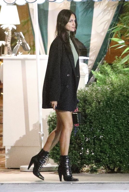 EIZA GONZALEZ Out on a Double Date in West Hollywood 10/13/2021