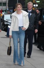 ELIZABETH BANKS Arrives at Late Show with Stephen Colbert in New York 10/27/2021