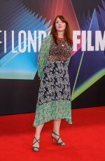 ELIZABETH BERRINGTON at Spencer Premiere at 65th BFI Film Festival 10/07/2021