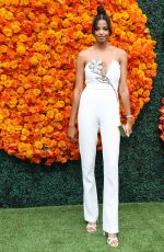 ELLA BALINSKA at Veuve Clicquot Polo Classic Los Angeles at Will Rogers State Historic Park in Pacific Palisades 10/02/2021