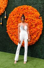 ELLA BALINSKA at Veuve Clicquot Polo Classic Los Angeles at Will Rogers State Historic Park in Pacific Palisades 10/02/2021