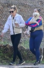 ELLEN POMPEO Out Hiking with a Friend in Los Angeles 10/10/2021