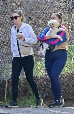 ELLEN POMPEO Out Hiking with a Friend in Los Angeles 10/10/2021