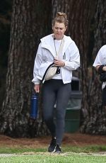 ELLEN POMPEO Out Hiking with a Friend in Los Feliz 10/06/2021