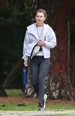 ELLEN POMPEO Out Hiking with a Friend in Los Feliz 10/06/2021