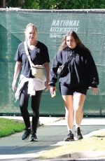 ELLEN POMPEO Out Hiking with a Friend in Los Feliz 10/27/2021