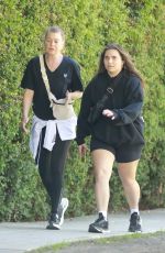 ELLEN POMPEO Out Hiking with a Friend in Los Feliz 10/27/2021
