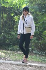 ELLEN POMPEO Out Hikinig at Griffith Park in Los Feliz 10/30/2021