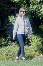ELLEN POMPEO Out Hikinig Near Her Home in Los Feliz 10/09/2021