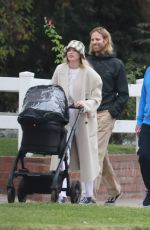 ELSA HOSK and Tom Daly Out Out with Her Family in Pasadena 10/23/2021