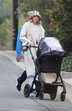 ELSA HOSK and Tom Daly Out Out with Her Family in Pasadena 10/23/2021