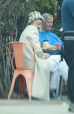 ELSA HOSK and Tom Daly Out Out with Her Family in Pasadena 10/23/2021