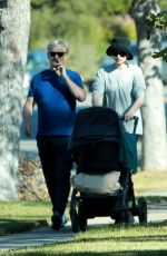 ELSA HOSK Out with Her Father and Daughter Tulukki in Pasadena 10/15/2021