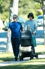 ELSA HOSK Out with Her Father and Daughter Tulukki in Pasadena 10/15/2021