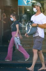 ELSA PATAKY and Chris Hemsworth Out Shopping in Byron Bay 09/14/2021