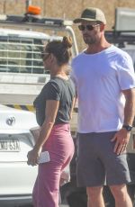 ELSA PATAKY and Chris Hemsworth Out Shopping in Byron Bay 09/14/2021