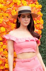 EMERAUDE TOUBIA at Veuve Clicquot Polo Classic Los Angeles at Will Rogers State Historic Park in Pacific Palisades 10/02/2021