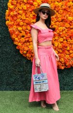 EMERAUDE TOUBIA at Veuve Clicquot Polo Classic Los Angeles at Will Rogers State Historic Park in Pacific Palisades 10/02/2021