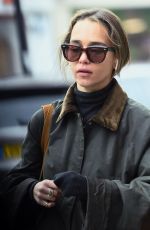 EMILIA CLAREK Out Shopping in London 10/26/2021