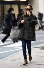 EMILIA CLAREK Out Shopping in London 10/26/2021