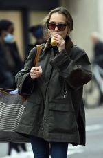 EMILIA CLAREK Out Shopping in London 10/26/2021