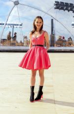 EMILIA CLARKE at Alexander McQueen SS22 Womenswear Dhow at Tabacco Dock 10/12/2021