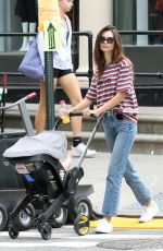 EMILY RATAJKOWSKI and Sebastian Bear McClard After Breakfast at Bluestone Lane in New York 10/03/2021