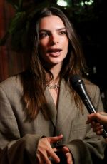 EMILY RATAJKOWSKI at CoinGeek BSV Blockchain NFT Auction and Cocktail Party in New York 10/04/2021