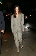 EMILY RATAJKOWSKI Heading to a Private Event in New York 10/04/2021